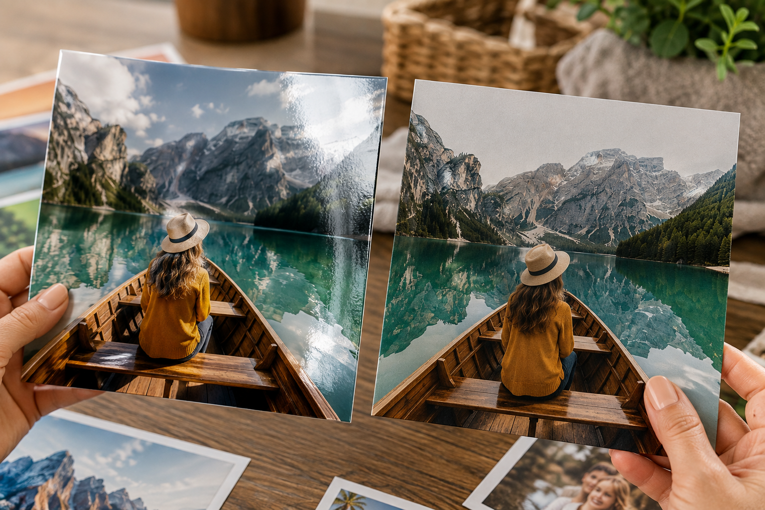 Glossy vs. Matte Photo Prints: Which Finish Is Right for Your Photos Glossy vs. Matte Photo Prints: Which Finish Is Right for Your Photos