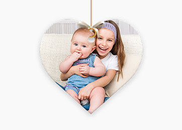 Personalized Photo Ornaments & Christmas Ornaments | Canvaschamp.ca