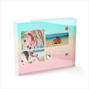 Acrylic Photo Block for Partners